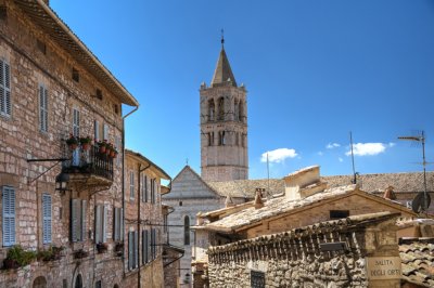 Fahrradurlaub Assisi Umbrien