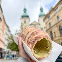 trdelník Radreise Elbe
