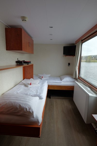 2-Bettkabine Oberdeck mit Ausblick