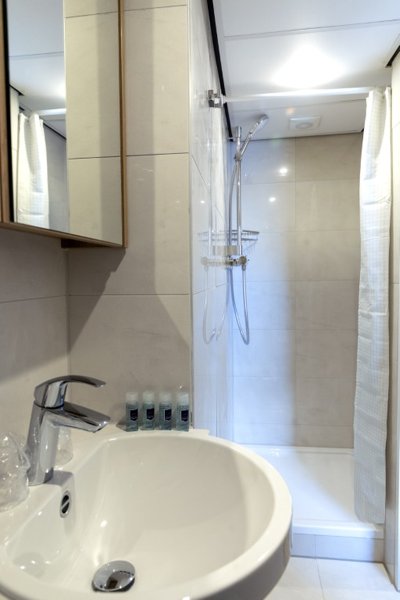 Badezimmer der Superior-Kabine