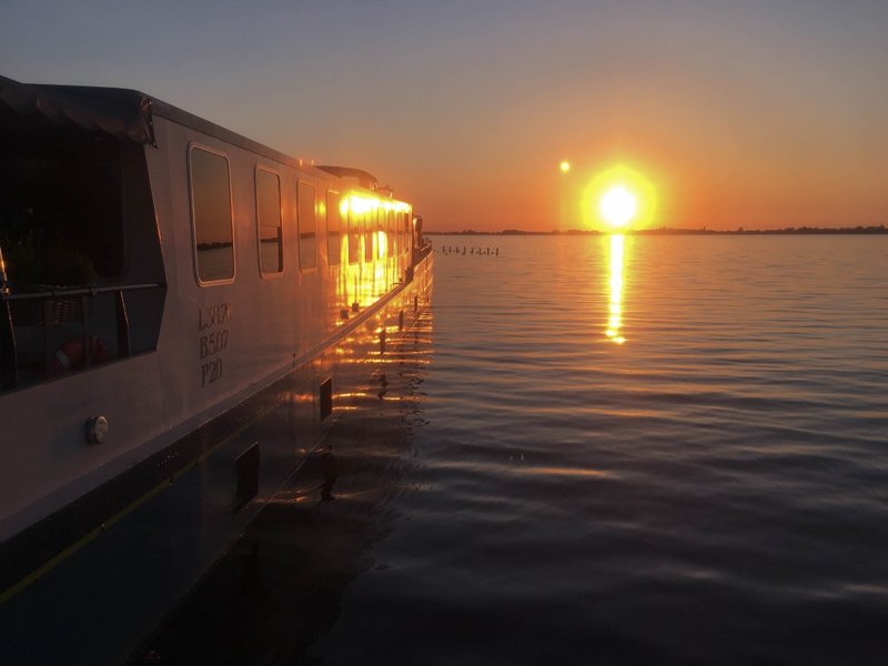 Sonnenuntergang auf der Fleur