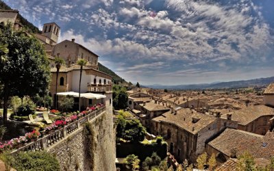 Fahrradurlaub Gubbio Assisi