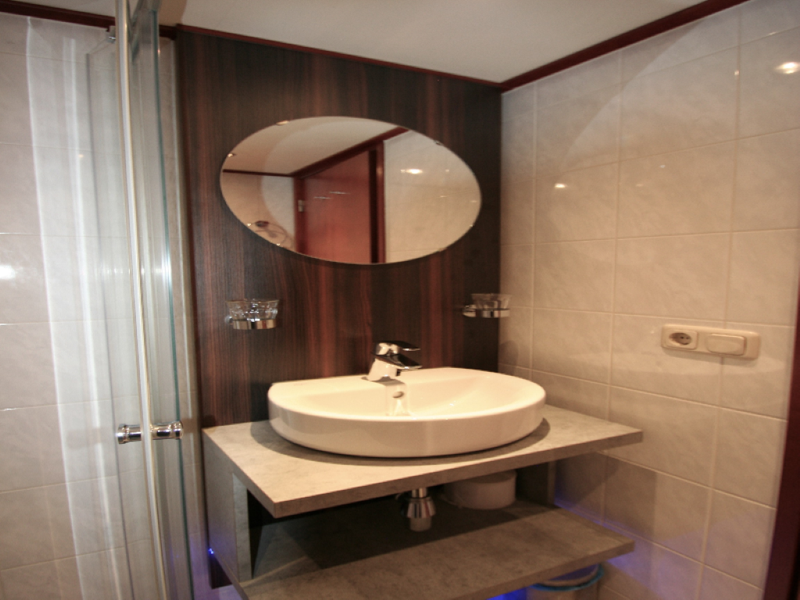 Badezimmer Doppelkabine Oberdeck