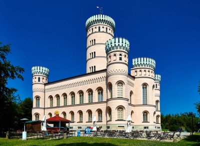 Granitz Bergen auf Rugen radreise