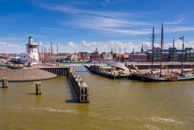 Harlingen Rad und schiff
